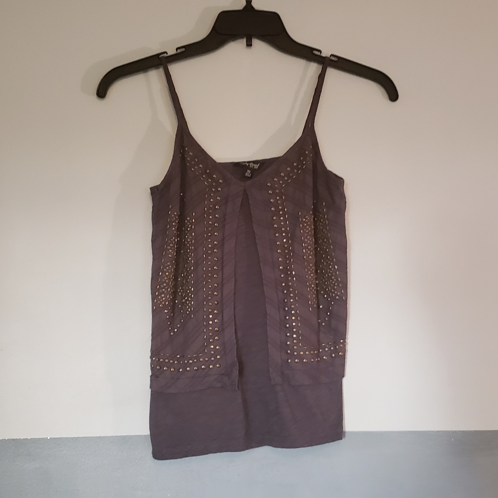 Lucky brand studded camisole top. XS
